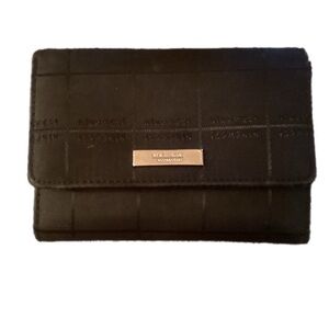 Nine West Black Trifold Wallet